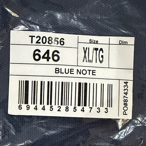 Tommy Bahama Navy Polo with Red Marlin Logo - Picture 3 of 3